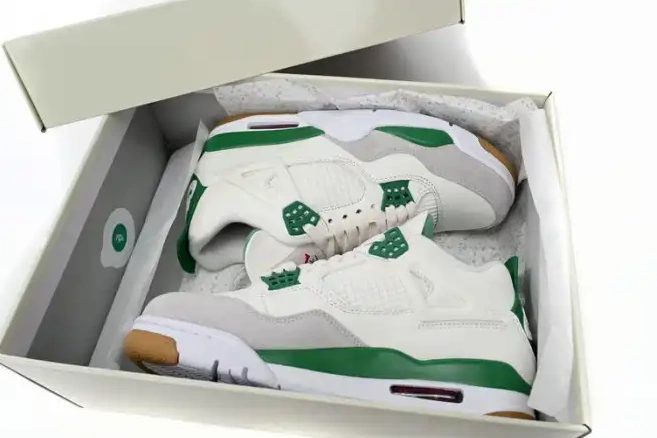 Bmlin Shoes 4 Retro Pine SB Jordan DR5415-103 Green 0506